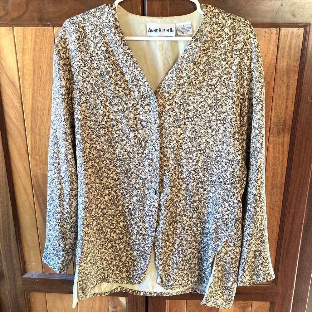 Anne Klein silk blouse
